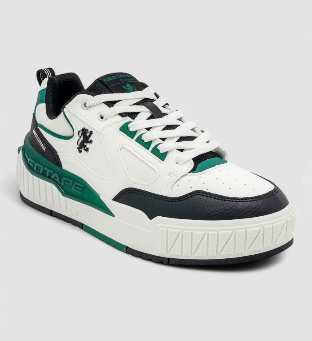 RedTape Casual Elegantly Rounded Front Soothing Insole Sneakers For Men (Green)