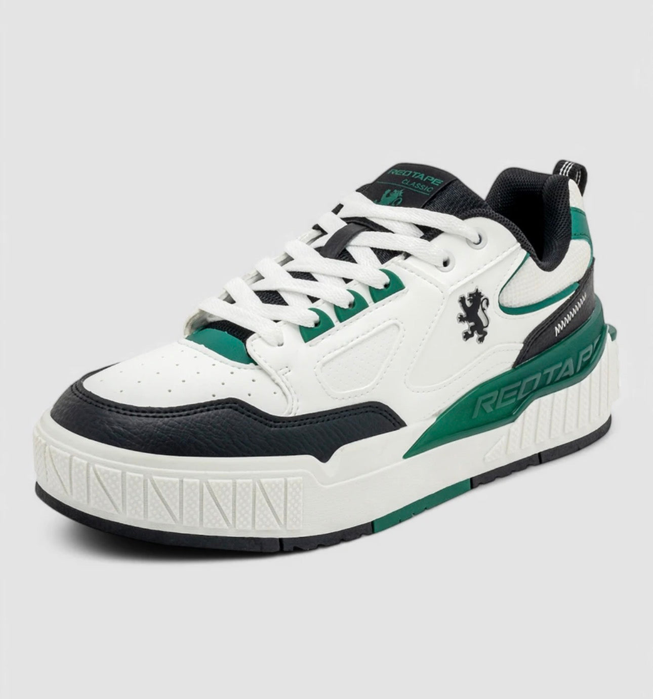 RedTape Casual Elegantly Rounded Front Soothing Insole Sneakers For Men (Green)