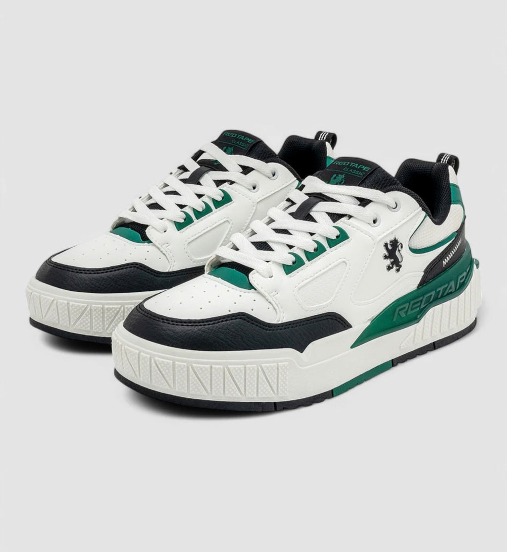 RedTape Casual Elegantly Rounded Front Soothing Insole Sneakers For Men (Green)