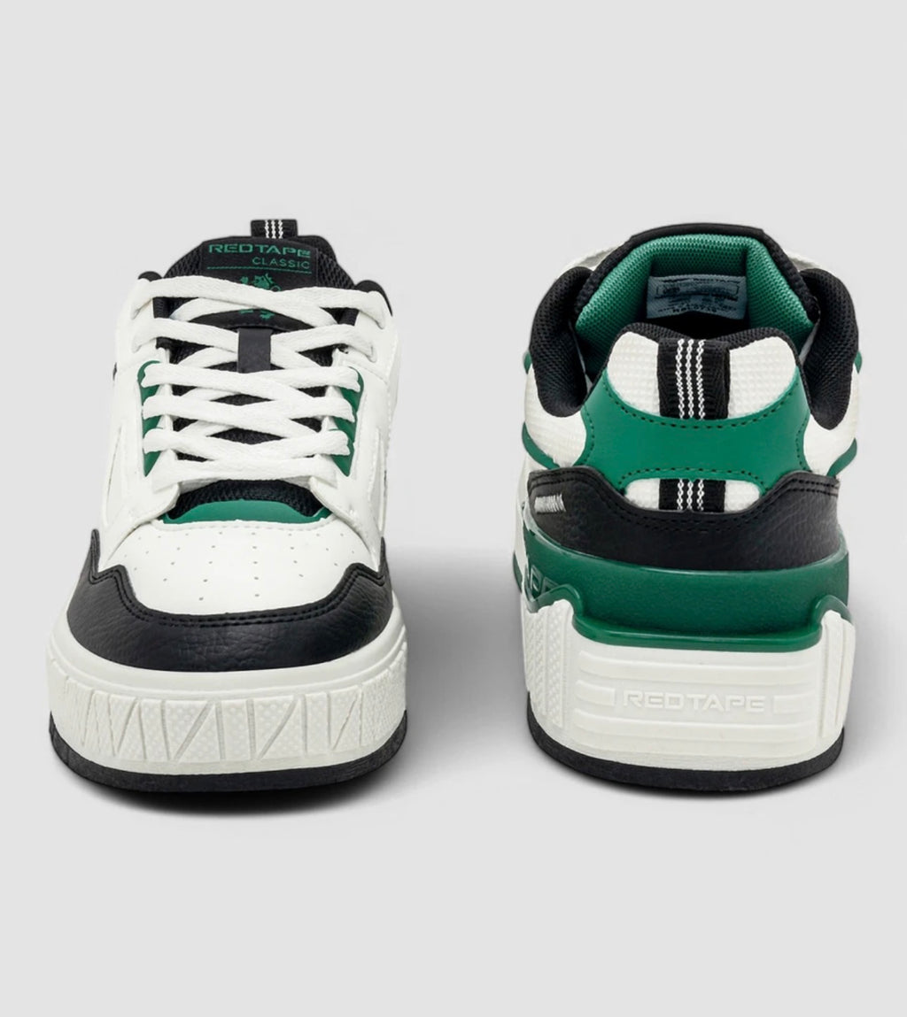 RedTape Casual Elegantly Rounded Front Soothing Insole Sneakers For Men (Green)